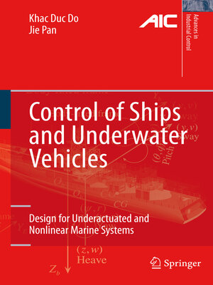 cover image of Control of Ships and Underwater Vehicles